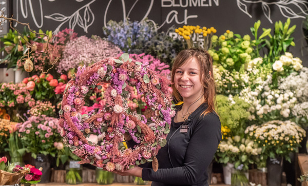 Blumenshop im REWE Quermann