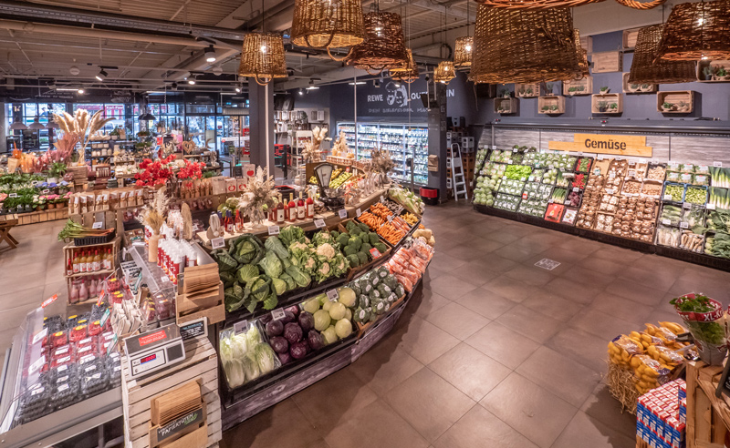 REWE Quermann Gemüseabteilung